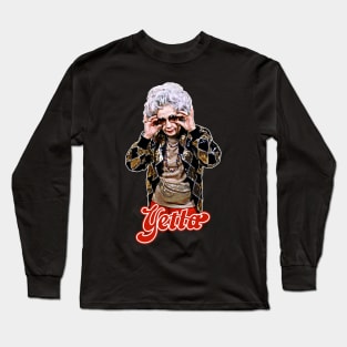 Grandma Yetta - 90s Style Fan Design Long Sleeve T-Shirt